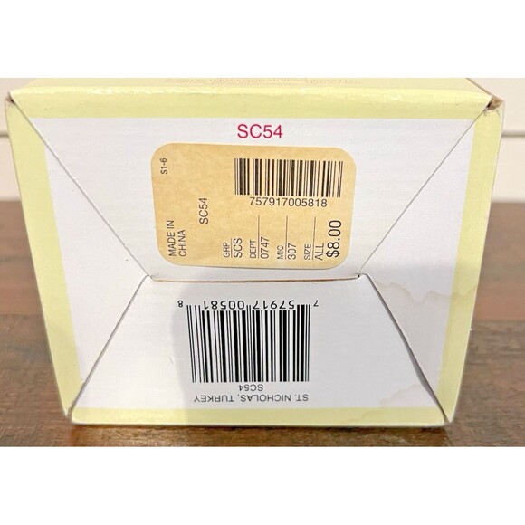 Vintage 1993 The International Santa Collection St. Nicholas Turkey - Picture 12 of 13